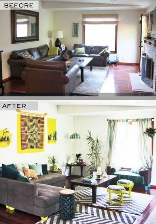 10 способов расцветить скучный интерьер при помощи ярких элементов? 03