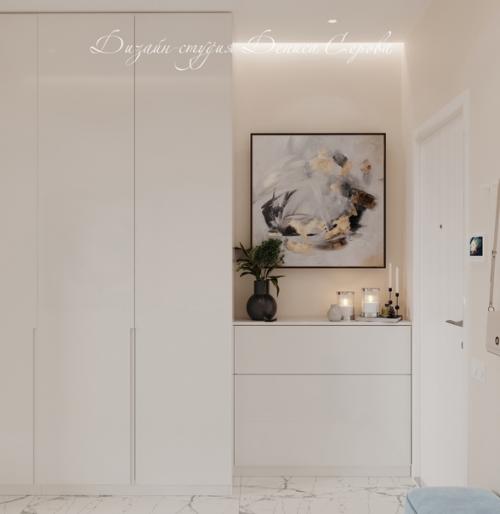 Дизайн однокомнатной квартиры площадью 35 кв. 06