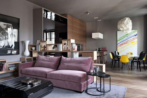 Зонирование комнаты с помощью мебели! 01