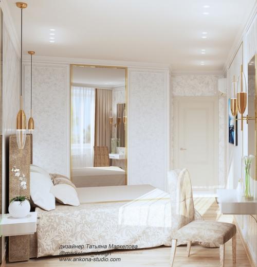 Завершила еще один дизайн - проект: интерьер трехкомнатной квартиры 120 кв. 02