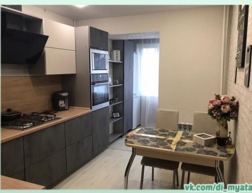 Уютная кухня. В приятных оттенках. 01