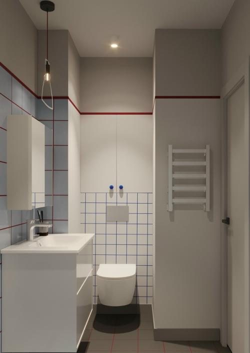 Проект квартиры 38 м 2 в ЖК Gusi - лебеди в Санкт-петербурге. 06