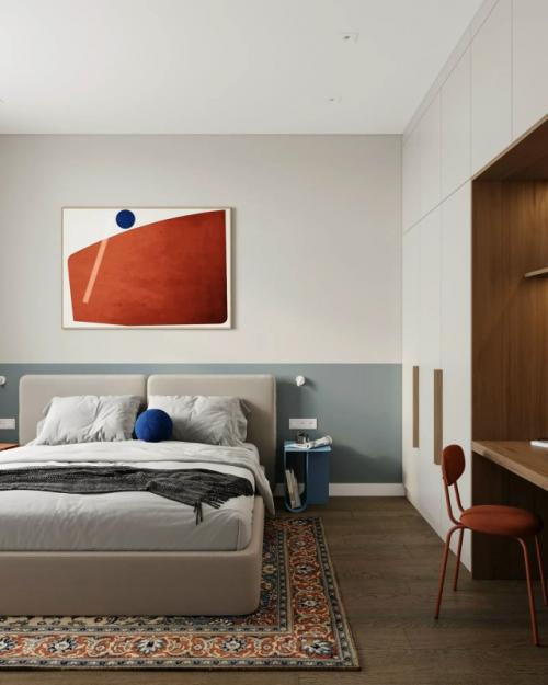 Проект 1-комнатной квартиры 46 м 2 в ЖК жасмин. 07