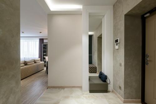 Дизайн кухни, объединенной с гостиной. 08