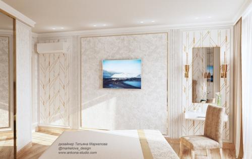 Завершила еще один дизайн - проект: интерьер трехкомнатной квартиры 120 кв. 03