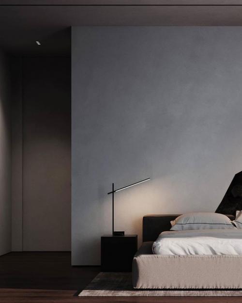 Делимся дизайн проектом интерьера с огромными панорамными окнами и с видом на моску - сити и Москву-реку. 01