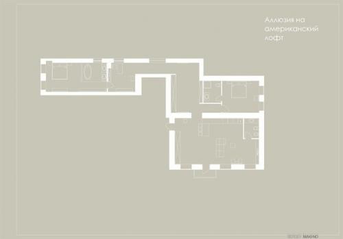 Интерьер квартиры в Киеве от сергея махно. 09