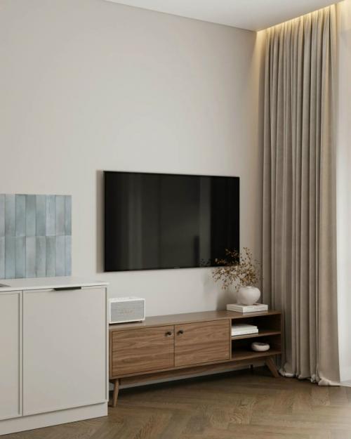 Проект 1-комнатной квартиры 46 м 2 в ЖК жасмин. 06