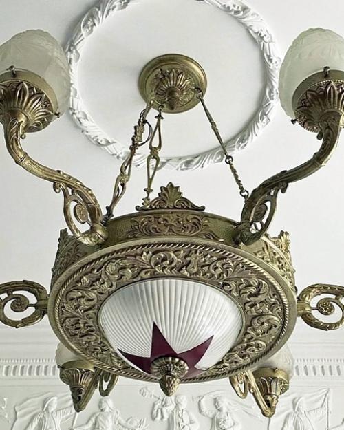 Сталинский ампир в генеральском доме (детали). 02