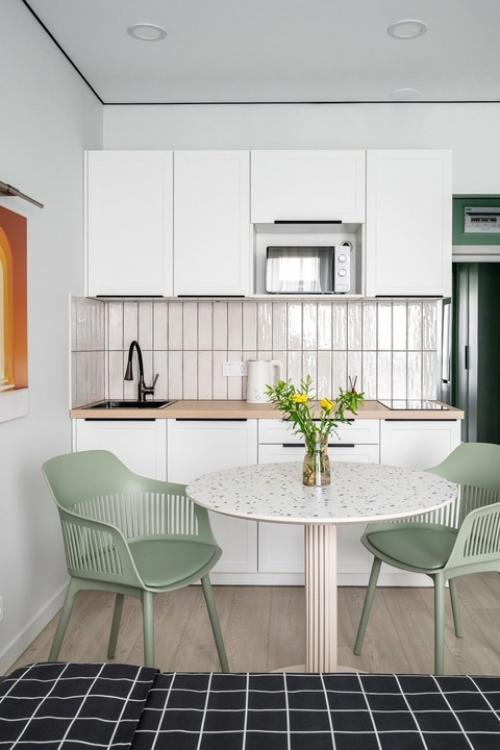 Интерьер квартиры - студии 25 кв. 03