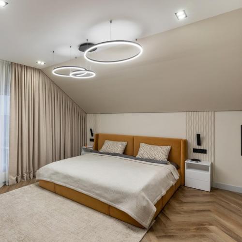 Наконец - то я могу вам показать фото этого чудесного интерьера загородного дома. 05