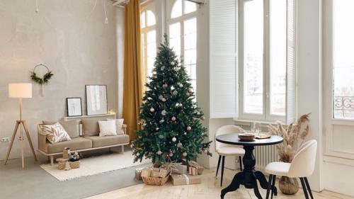 Новогодний интерьер зала White. 04