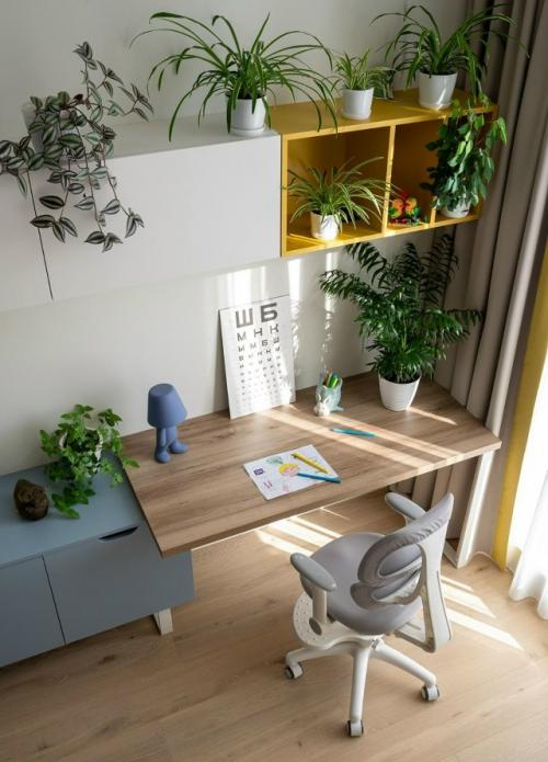 Дизайнер Милана колодник создала интерьер, где гармонично сочетаются природа, творчество и уют. 04