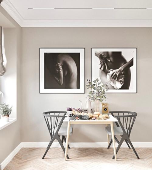 Студия в стиле минимализм. 03