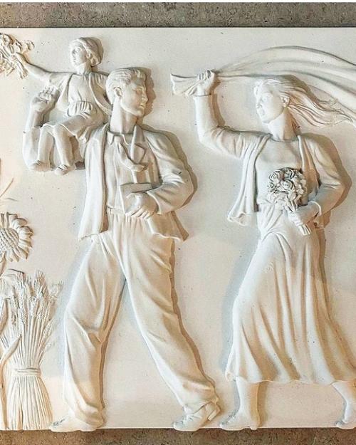 Сталинский ампир в генеральском доме (детали). 04