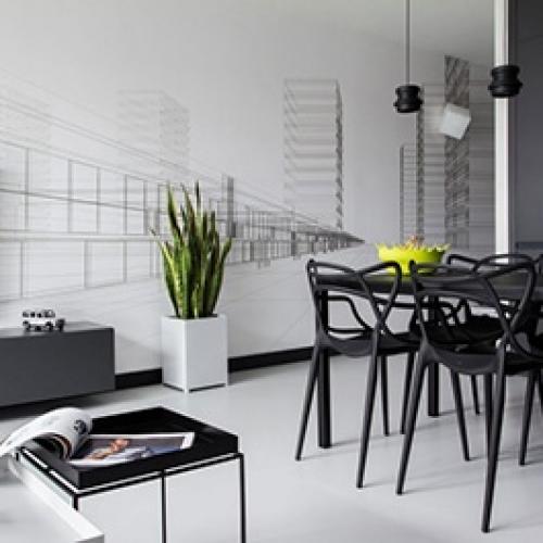 Серый цвет в интерьере дома, квартиры и офиса. 06