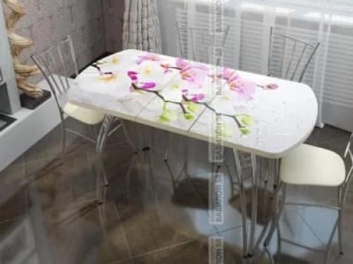 Кухонные столы с фотопечатью - современный тренд для интерьера кухни. 06