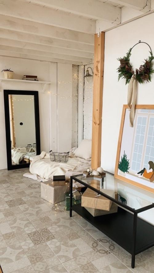 Новогодний интерьер в зале Garden. 06