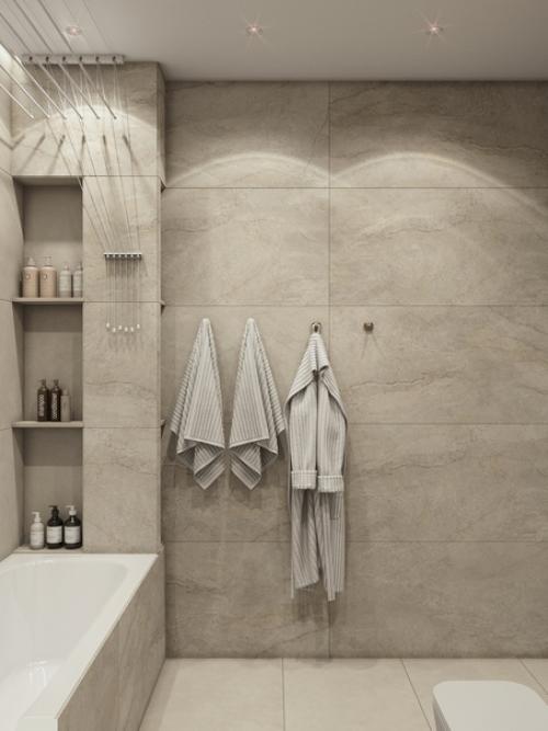 Дизайн - проект квартиры 98, 8 м 2 свободной планировки. 02