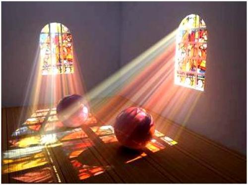 Использование витражей и зеркал в оформлении вашего интерьера. 04