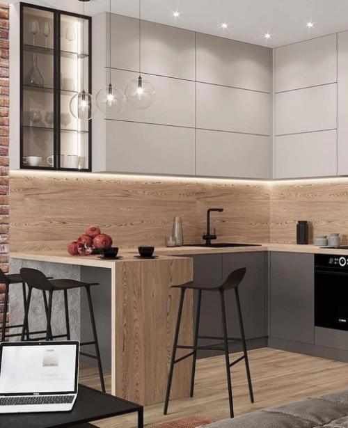 Современная квартира. Стильная, красивая. 02