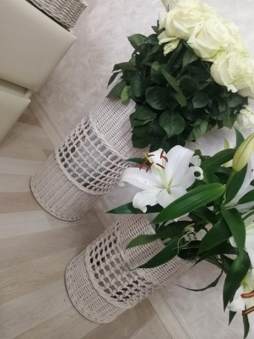 Большой заказ для Юлии, которая любит живые цветы. 01