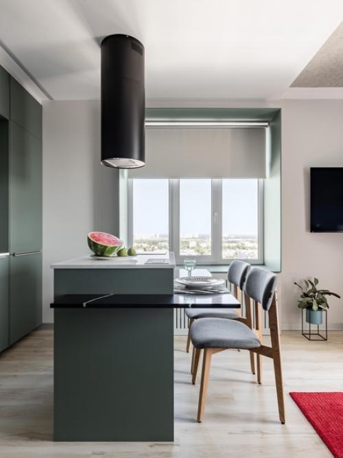 Дизайнер Анастасия Гурина создала яркий, современный интерьер маленькой квартиры в Санкт-петербурге. 05