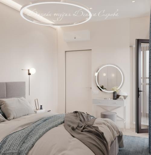 Дизайн однокомнатной квартиры площадью 35 кв. 03