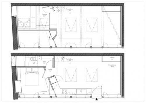 Проект реконструкции старой мастерской художника Пьера лемера (1920-2007) с целью создания минималистского лофта в самом центре Парижа. 07