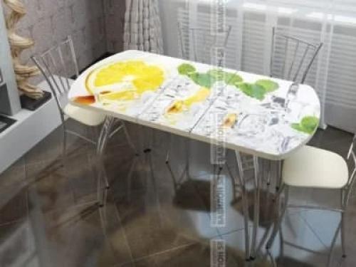 Кухонные столы с фотопечатью - современный тренд для интерьера кухни. 03