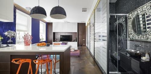 Жизнерадостный интерьер квартиры в Киеве. 04