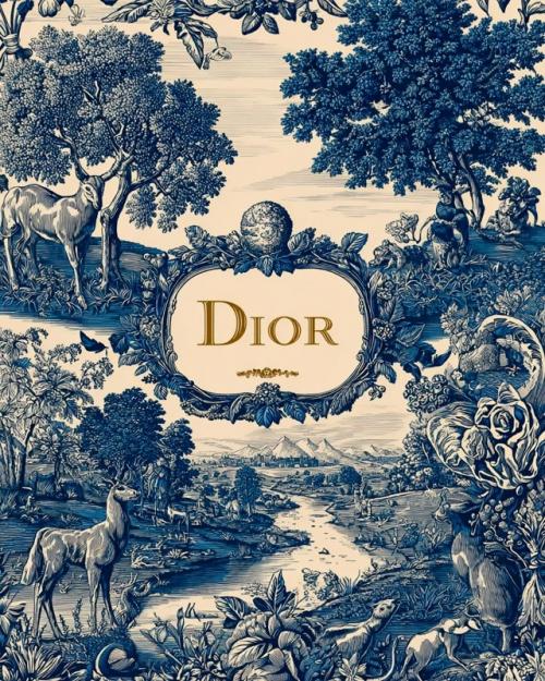 Toile de Jouy - Dior - вайб, где классика переплетается с современной эстетикой. 08