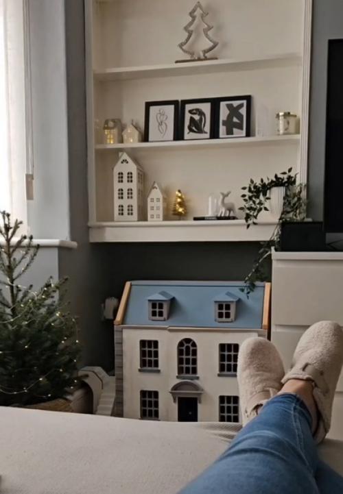 Детали скандинавского интерьера, в котором стены окрашены в любимый нами стильный серый цвет. 03