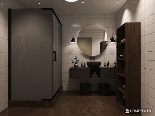 Для вашего вдохновения интерьер квартиры в современном стиле работа выполнена в программе Homestyler. 07