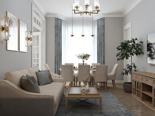 Просторная квартира в районе старого Арбата. 07