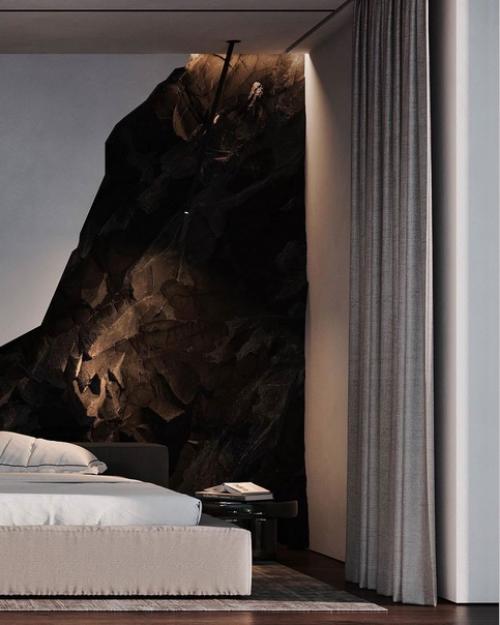 Делимся дизайн проектом интерьера с огромными панорамными окнами и с видом на моску - сити и Москву-реку. 02