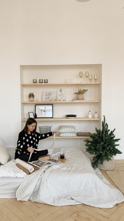 Новогодний интерьер зала White. 02