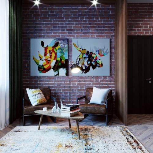 Лофт.  Есть в этом направлении что-то старинное, промышленное и творческое одновременно. 02