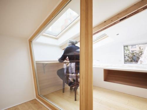 Проект реконструкции старой мастерской художника Пьера лемера (1920-2007) с целью создания минималистского лофта в самом центре Парижа. 05