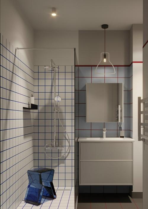 Проект квартиры 38 м 2 в ЖК Gusi - лебеди в Санкт-петербурге. 05