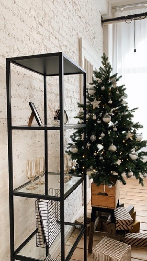 Новогодний интерьер в зале Garden. 03