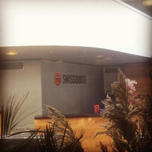 Сегодня рабочий день прошел в командировке, в штаб-квартире онлайн - банка номер 1 в Швейцарии - Swissquote.