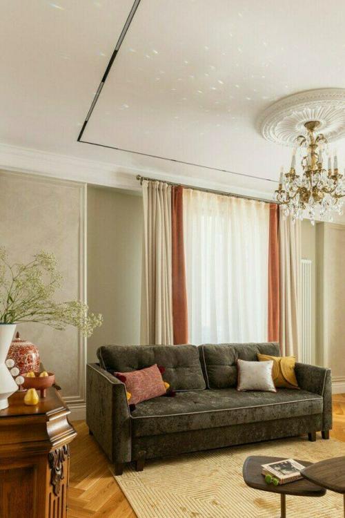 Классический интерьер двухкомнатной квартиры. 04