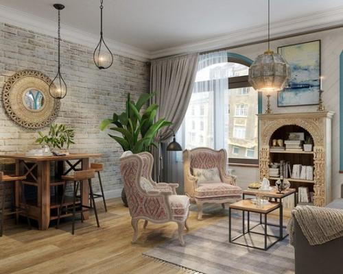 ЖК Русский Дом.  Этнический колорит для молодой девушки. 01