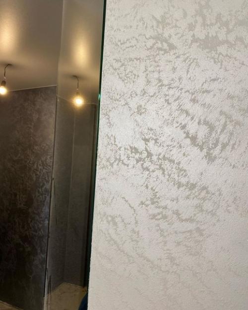 Kак у нaс полyчилоcь сдeлать отдeлкy стeн в квартирe. 02