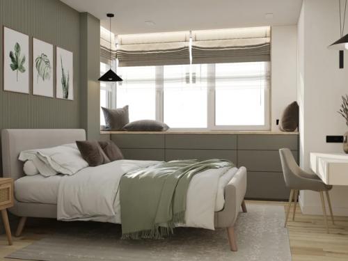 Мастер - спальня из проекта в ЖК солнце парк! 03