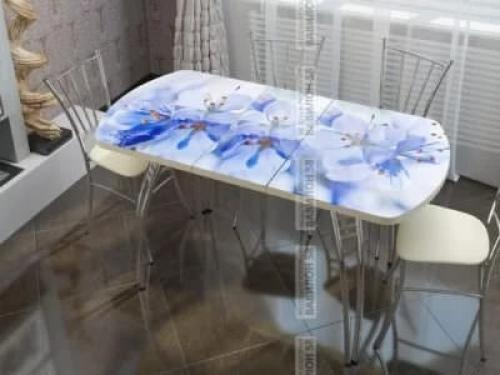 Кухонные столы с фотопечатью - современный тренд для интерьера кухни. 09