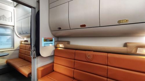 Новости. На форуме Транспорт России холдинг РЖД презентовал модернизированный вагон СВ с обновлённым интерьером. 02