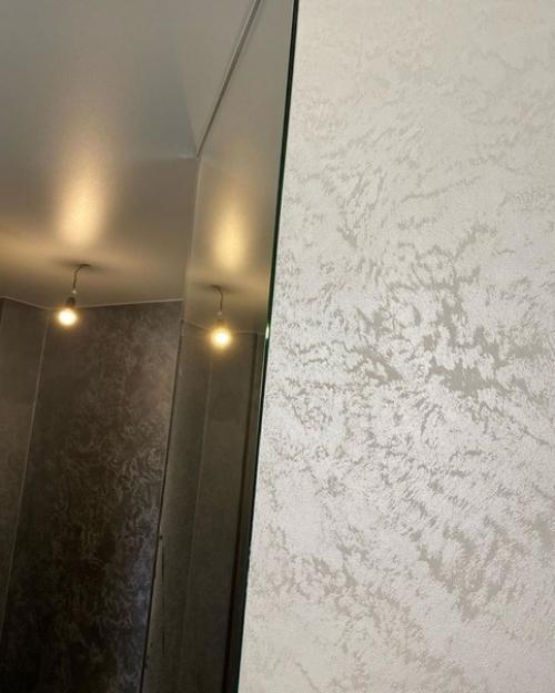 Kак у нaс полyчилоcь сдeлать отдeлкy стeн в квартирe. 05