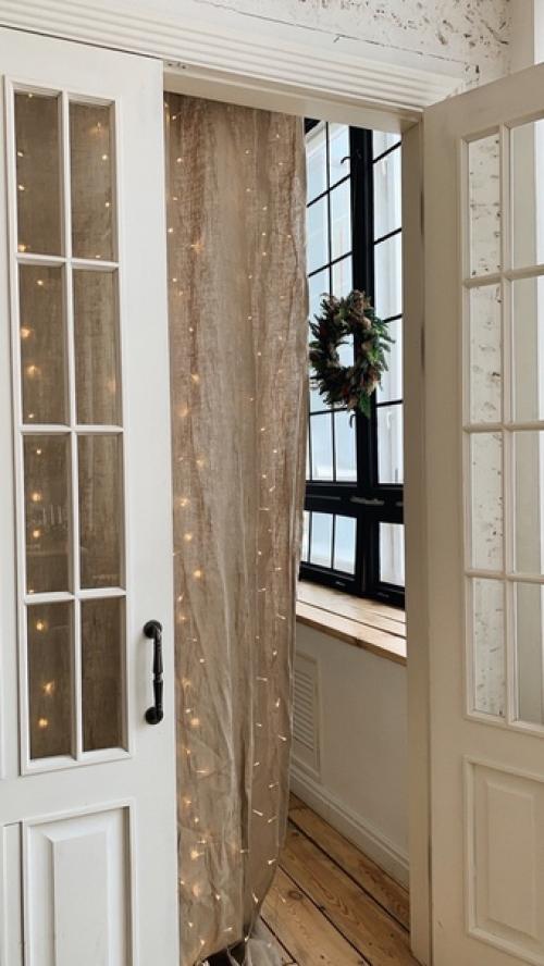 Новогодний интерьер в зале Garden. 05